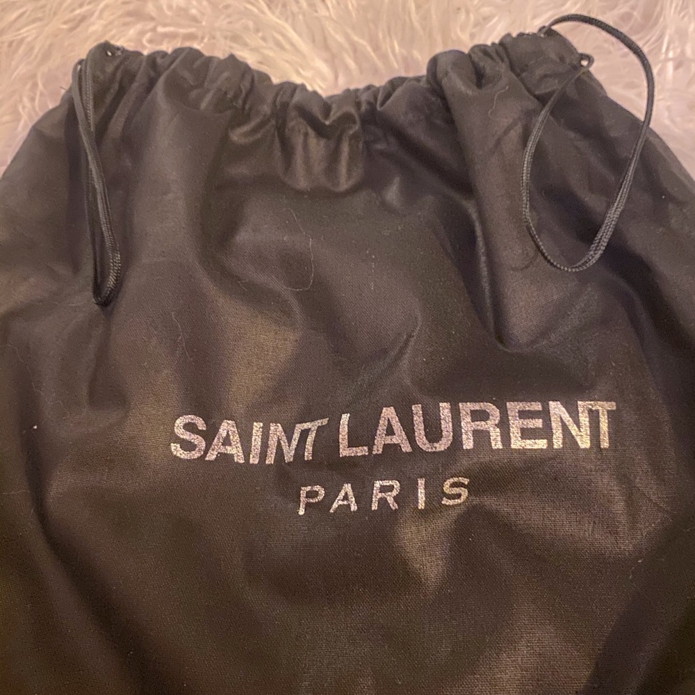 Authentic Saint Laurent Paris dust bag..